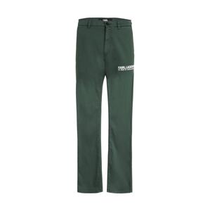 Karl Lagerfeld Chino nohavice  zelená