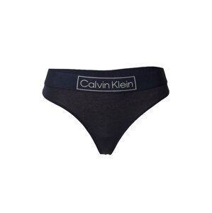 Calvin Klein Underwear Tangá  námornícka modrá / sivá