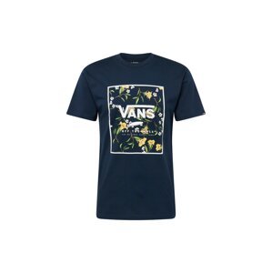 VANS Tričko 'CLASSIC'  béžová / námornícka modrá / zelená / biela