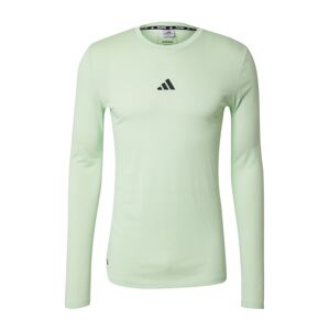 ADIDAS PERFORMANCE Funkčné tričko 'Workout'  pastelovo zelená / čierna