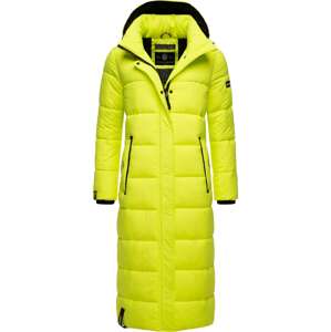NAVAHOO Zimný kabát 'Isalie'  neónovo zelená