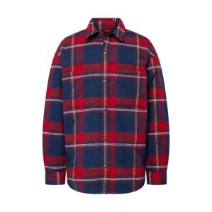 LEVI'S ® Prechodná bunda 'Ingleside Overshirt'  námornícka modrá / žltá / červená