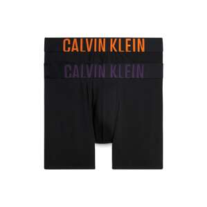 Calvin Klein Underwear Boxerky 'Intense Power'  fialová / oranžová / čierna