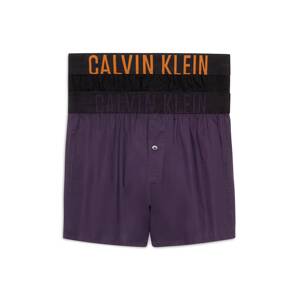 Calvin Klein Underwear Boxerky 'Intense Power'  antracitová / tmavofialová / oranžová / čierna