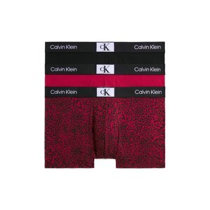 Calvin Klein Underwear Nohavičky  olivová / fialová / čierna / biela
