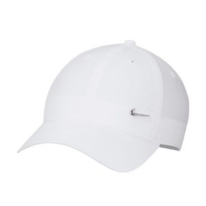Nike Sportswear Čiapka  strieborná / biela