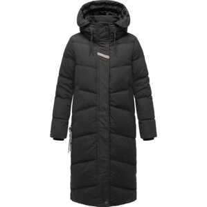 NAVAHOO Zimný kabát 'Kuschelmausi'  čierna