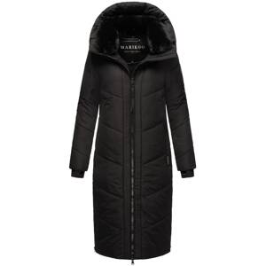 MARIKOO Zimný kabát 'Nadaree XVI'  čierna / biela