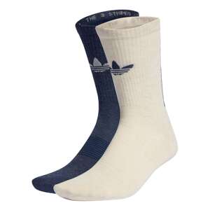 ADIDAS ORIGINALS Ponožky  krémová / námornícka modrá / čierna