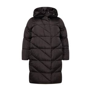 Vero Moda Curve Zimný kabát 'LIGASOFIE'  čierna