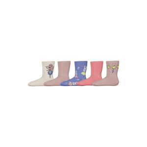 NAME IT Ponožky 'VINNI'  krémová / modrá / svetlofialová / rosé