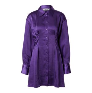 EDITED Košeľové šaty 'Charleen'  fialová