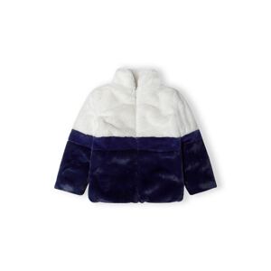 MINOTI Zimná bunda  námornícka modrá / prírodná biela