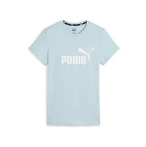 PUMA Funkčné tričko 'Essential'  svetlomodrá / biela