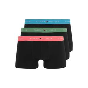 Tommy Hilfiger Underwear Boxerky 'Essential'  námornícka modrá / nebesky modrá / zelená / ružová