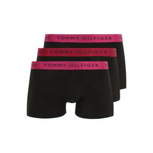 Tommy Hilfiger Underwear Boxerky  červená / červeno-fialová / čierna