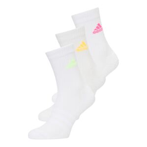 ADIDAS SPORTSWEAR Športové ponožky 'Cushioned Crew '  žltá / mätová / ružová / biela
