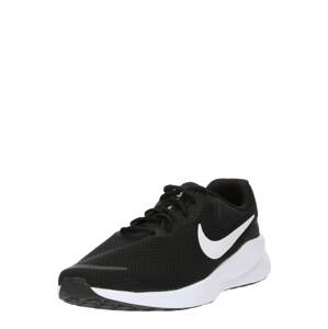 NIKE Športová obuv 'Revolution 7'  čierna / biela