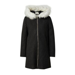Koton Zimný kabát  antracitová / šedobiela