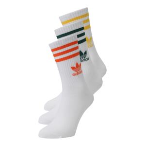 ADIDAS ORIGINALS Ponožky  žltá / zelená / oranžová / biela