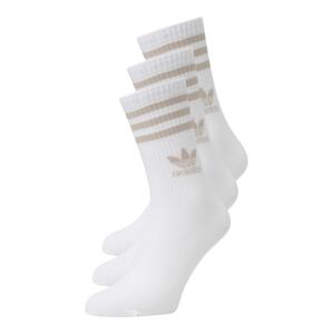 ADIDAS ORIGINALS Ponožky  tmavobéžová / biela