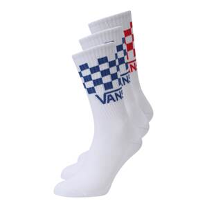 VANS Ponožky 'CLASSIC'  enciánová / jasne červená / biela