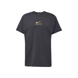 Nike Sportswear Tričko  žltá / antracitová