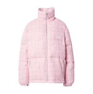 GCDS Zimná bunda  striebornosivá / ružová / ružová