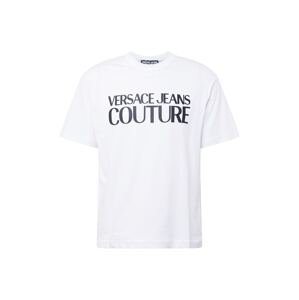 Versace Jeans Couture Tričko  čierna / biela