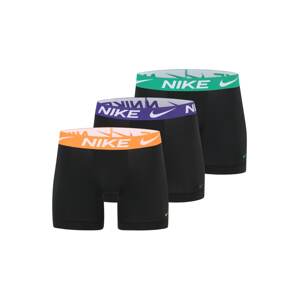 NIKE Športové nohavičky 'ESSENTIAL'  zelená / tmavofialová / svetlooranžová / čierna / biela