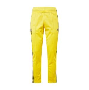 ADIDAS PERFORMANCE Športové nohavice  tmavomodrá / žltá