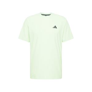 ADIDAS PERFORMANCE Funkčné tričko 'Essentials'  pastelovo zelená / čierna