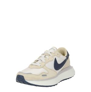 Nike Sportswear Nízke tenisky 'PHOENIX WAFFLE'  piesková / námornícka modrá / hnedá / biela