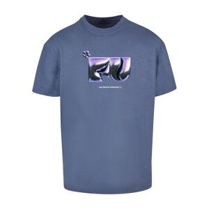MT Upscale Tričko 'FU'  modrá