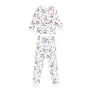Lindex Pyžamo  béžová / svetlomodrá / ružová / biela