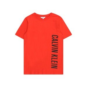 Calvin Klein Swimwear Tričko  červená / čierna