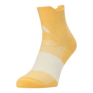 ADIDAS PERFORMANCE Športové ponožky 'RunXSPNV'  béžová / zlatá žltá