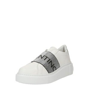 Valentino Shoes Slip-on obuv  čierna / strieborná / biela