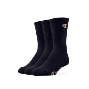Champion Authentic Athletic Apparel Ponožky  svetlosivá / červená / čierna