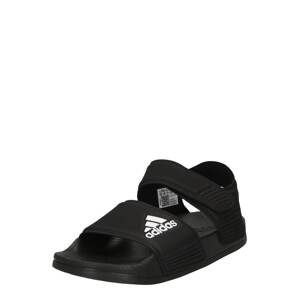 ADIDAS SPORTSWEAR Sandále 'Adilette'  čierna / biela