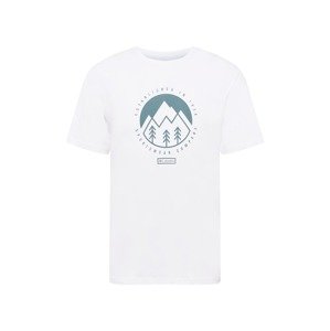 COLUMBIA Funkčné tričko 'M Rapid Ridge™'  nefritová / biela