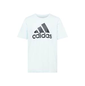 ADIDAS SPORTSWEAR Funkčné tričko 'Essentials Big Logo'  svetlomodrá / čierna