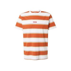LEVI'S ® Tričko  horčicová / oranžová / červená / biela