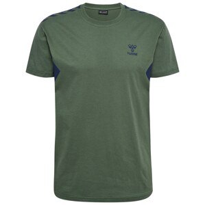 Hummel Funkčné tričko 'Staltic'  námornícka modrá / tmavozelená