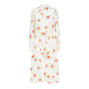 SELECTED FEMME Košeľové šaty 'WALDA'  zmiešané farby / biela
