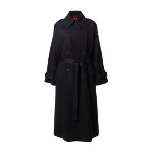 HUGO Red Prechodný kabát 'Mannika'  čierna
