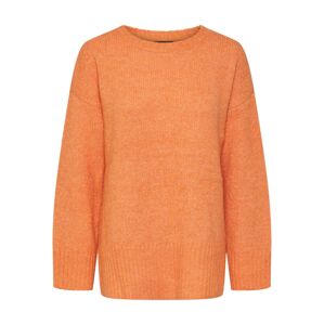 PIECES Oversize sveter 'NANCY'  oranžová