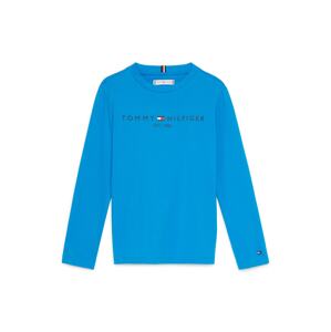 TOMMY HILFIGER Tričko 'Essential'  námornícka modrá / azúrová / červená / biela
