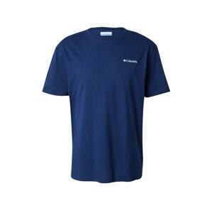 COLUMBIA Funkčné tričko 'North Cascades™'  modrá / nefritová / biela