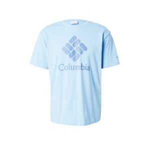 COLUMBIA Funkčné tričko 'Pacific Crossing II'  modrá / svetlomodrá
